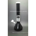 Wholesale Black& White Glass Water Pipe with Arm Perc